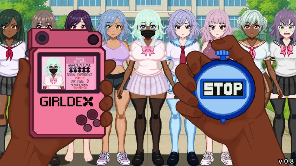 【PC/生肉/互动/SLG游戏/1.10G】 停止大师:时间冻结访客(Stop Master The Time Freeze Visitor)生肉版+互动SLG游戏+1.10G