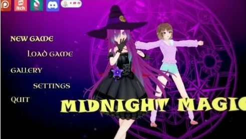 【PC/安卓/AI汉化/日系/3D/SLG游戏/4.61G】午夜魔法 (Midnight Magic) Ver0.0.14 AI汉化版+PC+安卓+日系3DSLG游戏+4.61G